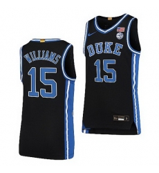 Duke Blue Devils Mark Williams Black College Basketball 2021 22Limited Jersey Duke Blue Devils Mark Williams Black College Basketball 2021 22Limited Jersey
