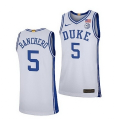Duke Blue Devils Paolo Banchero College Basketball 2021 22 Limited Jersey Duke Blue Devils Paolo Banchero College Basketball 2021 22 Limited Jersey