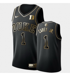 Duke Blue Devils Vernon Carey Jr. Black 2019 Golden Edition Men'S Jersey Duke Blue Devils Vernon Carey Jr. Black 2019 Golden Edition Men'S Jersey