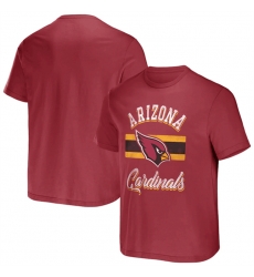Men Arizona Cardinals Red X Darius Rucker Collection Stripe T Shirt Men Arizona Cardinals Red X Darius Rucker Collection Stripe T Shirt