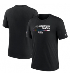 Men Carolina Panthers 2022 Black Crucial Catch Performance T Shirt Men Carolina Panthers 2022 Black Crucial Catch Performance T Shirt