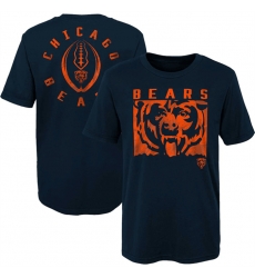Men Chicago Bears Navy Preschool Liquid Camo Logo T Shirt Men Chicago Bears Navy Preschool Liquid Camo Logo T Shirt