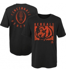 Men Cincinnati Bengals Black Preschool Liquid Camo Logo T Shirt Men Cincinnati Bengals Black Preschool Liquid Camo Logo T Shirt