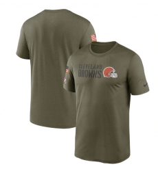 Men Cleveland Browns Olive 2022 Salute To Service Legend Team T Shirt Men Cleveland Browns Olive 2022 Salute To Service Legend Team T Shirt