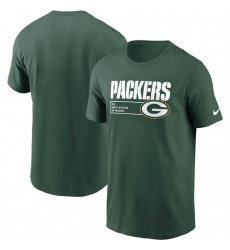 Men Green Bay Packers Green Division Essential T Shirt Men Green Bay Packers Green Division Essential T Shirt