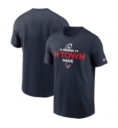 Men Houston Texans Navy 2024 Playoffs T Shirt Men Houston Texans Navy 2024 Playoffs T Shirt