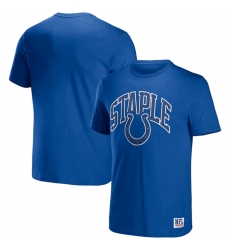 Men Indianapolis Colts X Staple Blue Logo Lockup T Shirt Men Indianapolis Colts X Staple Blue Logo Lockup T Shirt
