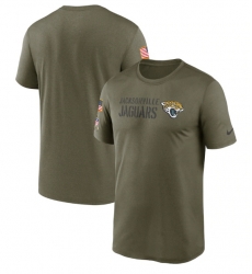 Men Jacksonville Jaguars Olive 2022 Salute To Service Legend Team T Shirt Men Jacksonville Jaguars Olive 2022 Salute To Service Legend Team T Shirt