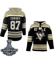 Men Pittsburgh Penguins 87 Sidney Crosby Black Sawyer Hooded Sweatshirt 2017 Stanley Cup Finals Champions Stitched NHL Jersey Men Pittsburgh Penguins 87 Sidney Crosby Black Sawyer Hooded Sweatshirt 2017 Stanley Cup Finals Champions Stitched NHL Jersey