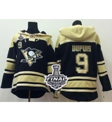 Men Pittsburgh Penguins 9 Pascal Dupuis Black Sawyer Hooded Sweatshirt 2017 Stanley Cup Final Patch Stitched NHL Jersey Men Pittsburgh Penguins 9 Pascal Dupuis Black Sawyer Hooded Sweatshirt 2017 Stanley Cup Final Patch Stitched NHL Jersey