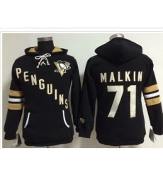 Women Pittsburgh Penguins 71 Evgeni Malkin Black Old Time Heidi NHL Hoodie Women Pittsburgh Penguins 71 Evgeni Malkin Black Old Time Heidi NHL Hoodie