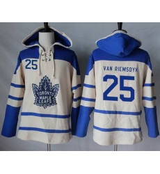Maple Leafs #25 James Van Riemsdyk Cream Sawyer Hooded Sweatshirt Stitched NHL Jersey Maple Leafs #25 James Van Riemsdyk Cream Sawyer Hooded Sweatshirt Stitched NHL Jersey