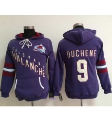 Colorado Avalanche 9 Lanny McDonald Purple Women Old Time Heidi NHL Hoodie Colorado Avalanche 9 Lanny McDonald Purple Women Old Time Heidi NHL Hoodie