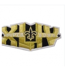 Stitched New Orleans Saints Super Bowl XLIV Gold Jersey Patch Stitched New Orleans Saints Super Bowl XLIV Gold Jersey Patch