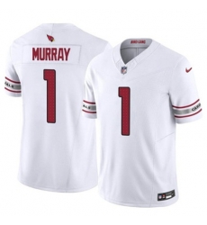 Men Arizona Cardinals 1 Kyler Murray White 2023 F U S E Vapor Limited Stitched Football Jersey Men Arizona Cardinals 1 Kyler Murray White 2023 F U S E Vapor Limited Stitched Football Jersey