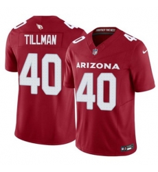Men Arizona Cardinals 40 Pat Tillman Red 2024 F U S E Vapor Untouchable Limited Stitched
