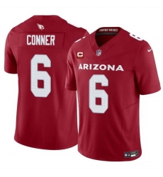 Men Arizona Cardinals 6 James Conner Red 2024 F U S E With 3 Star C Patch Vapor Untouchable Limited Stitched Football Jersey Men Arizona Cardinals 6 James Conner Red 2024 F U S E With 3 Star C Patch Vapor Untouchable Limited Stitched Football Jersey