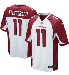 Men Nike Arizona Cardinals 11 Larry Fitzgerald Game White NFL Jersey Men Nike Arizona Cardinals 11 Larry Fitzgerald Game White NFL Jersey