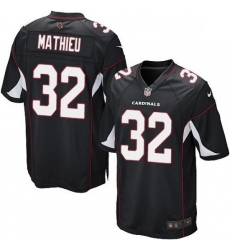 Men Nike Arizona Cardinals 32 Tyrann Mathieu Game Black Alternate NFL Jersey Men Nike Arizona Cardinals 32 Tyrann Mathieu Game Black Alternate NFL Jersey