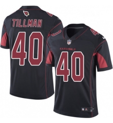 Men Nike Arizona Cardinals 40 Pat Tillman Elite Black Rush Vapor Untouchable NFL Jersey Men Nike Arizona Cardinals 40 Pat Tillman Elite Black Rush Vapor Untouchable NFL Jersey