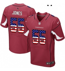 Men Nike Arizona Cardinals 55 Chandler Jones Elite Red Home USA Flag Fashion NFL Jersey Men Nike Arizona Cardinals 55 Chandler Jones Elite Red Home USA Flag Fashion NFL Jersey