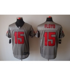 Nike Arizona Cardinals 15 Michael Floyd Grey Elite Shadow NFL Jersey Nike Arizona Cardinals 15 Michael Floyd Grey Elite Shadow NFL Jersey