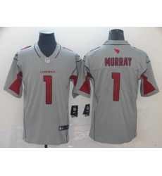Nike Cardinals 1 Kyler Murray Silver Inverted Legend Jersey Nike Cardinals 1 Kyler Murray Silver Inverted Legend Jersey