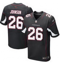 Nike Cardinals #26 Rashad Johnson Black Alternate Mens Stitched NFL Elite Jersey Nike Cardinals #26 Rashad Johnson Black Alternate Mens Stitched NFL Elite Jersey