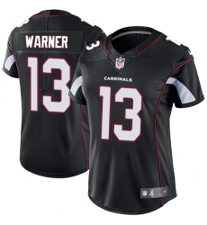Nike Cardinals #13 Kurt Warner Black Alternate Womens Stitched NFL Vapor Untouchable Limited Jersey Nike Cardinals #13 Kurt Warner Black Alternate Womens Stitched NFL Vapor Untouchable Limited Jersey