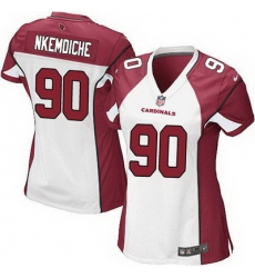 Nike Cardinals #90 Robert Nkemdiche White Womens Stitched NFL Elite Jersey Nike Cardinals #90 Robert Nkemdiche White Womens Stitched NFL Elite Jersey