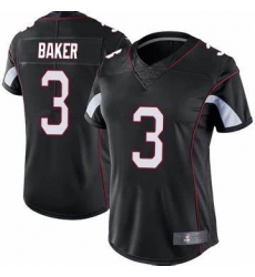 Women Arizona Cardinals #3 Budda Baker Black Vapor limited Jersey Women Arizona Cardinals #3 Budda Baker Black Vapor limited Jersey