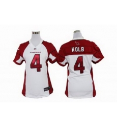 Women Nike Arizona Cardinals 4# Kevin Kolb White Jerseys Women Nike Arizona Cardinals 4# Kevin Kolb White Jerseys