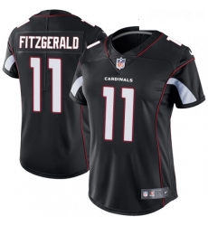Womens Nike Arizona Cardinals 11 Larry Fitzgerald Black Alternate Vapor Untouchable Limited Player NFL Jersey Womens Nike Arizona Cardinals 11 Larry Fitzgerald Black Alternate Vapor Untouchable Limited Player NFL Jersey