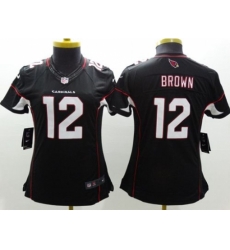 Women’s Nike Arizona Cardinals #12 John Brown Black Alternate Stitched NFL Limited Jersey Women’s Nike Arizona Cardinals #12 John Brown Black Alternate Stitched NFL Limited Jersey