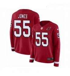 Womens Nike Arizona Cardinals 55 Chandler Jones Limited Red Therma Long Sleeve NFL Jersey Womens Nike Arizona Cardinals 55 Chandler Jones Limited Red Therma Long Sleeve NFL Jersey
