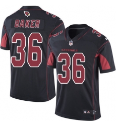 Nike Cardinals #36 Budda Baker Black Youth Stitched NFL Limited Rush Jersey Nike Cardinals #36 Budda Baker Black Youth Stitched NFL Limited Rush Jersey