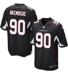 Nike Cardinals #90 Robert Nkemdiche Black Alternate Youth Stitched NFL Elite Jersey Nike Cardinals #90 Robert Nkemdiche Black Alternate Youth Stitched NFL Elite Jersey