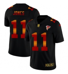 Atlanta Falcons 11 Julio Jones Men Black Nike Red Orange Stripe Vapor Limited NFL Jersey Atlanta Falcons 11 Julio Jones Men Black Nike Red Orange Stripe Vapor Limited NFL Jersey