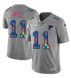 Atlanta Falcons 11 Julio Jones Men Nike Multi Color 2020 NFL Crucial Catch NFL Jersey Greyheather Atlanta Falcons 11 Julio Jones Men Nike Multi Color 2020 NFL Crucial Catch NFL Jersey Greyheather