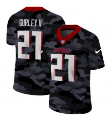 Atlanta Falcons 21 Todd Gurley II Men Nike 2020 Black CAMO Vapor Untouchable Limited Stitched NFL Jersey Atlanta Falcons 21 Todd Gurley II Men Nike 2020 Black CAMO Vapor Untouchable Limited Stitched NFL Jersey