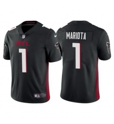 Men Atlanta Falcons 1 Marcus Mariota Black Vapor Untouchable Limited Stitched jersey Men Atlanta Falcons 1 Marcus Mariota Black Vapor Untouchable Limited Stitched jersey