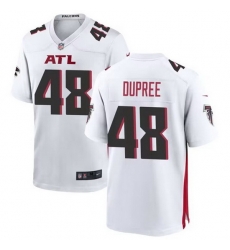 Men Atlanta Falcons 48 Bud Dupree White Stitched Football Game Jersey Men Atlanta Falcons 48 Bud Dupree White Stitched Football Game Jersey