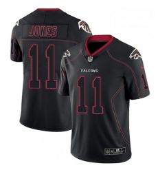 Men Nike Atlanta Falcons 11 Julio Jones Limited Lights Out Black Rush NFL Jersey Men Nike Atlanta Falcons 11 Julio Jones Limited Lights Out Black Rush NFL Jersey