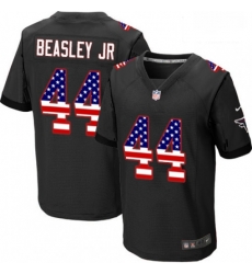 Men Nike Atlanta Falcons 44 Vic Beasley Elite Black Alternate USA Flag Fashion NFL Jersey Men Nike Atlanta Falcons 44 Vic Beasley Elite Black Alternate USA Flag Fashion NFL Jersey