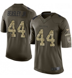 Men Nike Atlanta Falcons 44 Vic Beasley Elite Green Salute to Service NFL Jersey Men Nike Atlanta Falcons 44 Vic Beasley Elite Green Salute to Service NFL Jersey