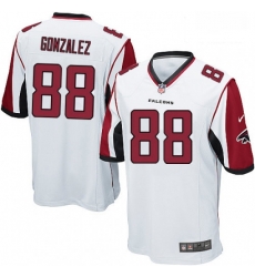 Men Nike Atlanta Falcons 88 Tony Gonzalez Game White NFL Jersey Men Nike Atlanta Falcons 88 Tony Gonzalez Game White NFL Jersey