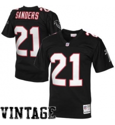Men Nike Falcons #21 Deion Sanders Black Stitched 1994 Authentic NFL Throwback Jersey Men Nike Falcons #21 Deion Sanders Black Stitched 1994 Authentic NFL Throwback Jersey