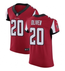 Nike Falcons #20 Isaiah Oliver Red Team Color Mens Stitched NFL Vapor Untouchable Elite Jersey Nike Falcons #20 Isaiah Oliver Red Team Color Mens Stitched NFL Vapor Untouchable Elite Jersey