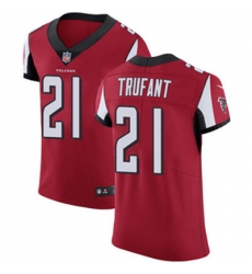 Nike Falcons #21 Desmond Trufant Red Team Color Mens Stitched NFL Vapor Untouchable Elite Jersey Nike Falcons #21 Desmond Trufant Red Team Color Mens Stitched NFL Vapor Untouchable Elite Jersey