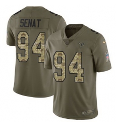 Nike Falcons 94 Deadrin Senat Olive Camo Salute To Service Limited Jersey Nike Falcons 94 Deadrin Senat Olive Camo Salute To Service Limited Jersey